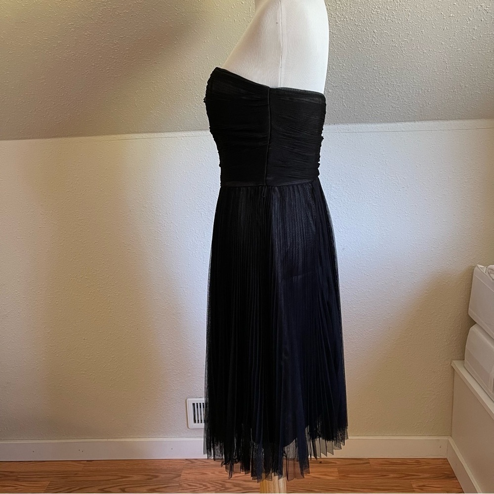 Suzi Chin for Maggy Boutique Black Overlay Dress - Picture 3 of 10